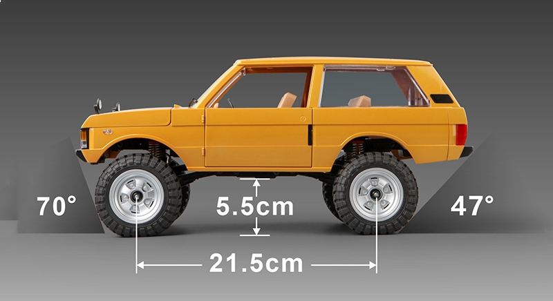 MN MODEL MN168 RC CAR SIZE