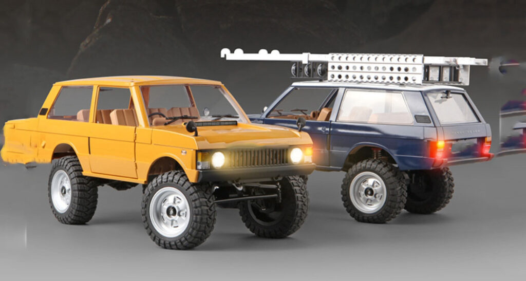 MN MODEL MN168 RC CAR yellow and black