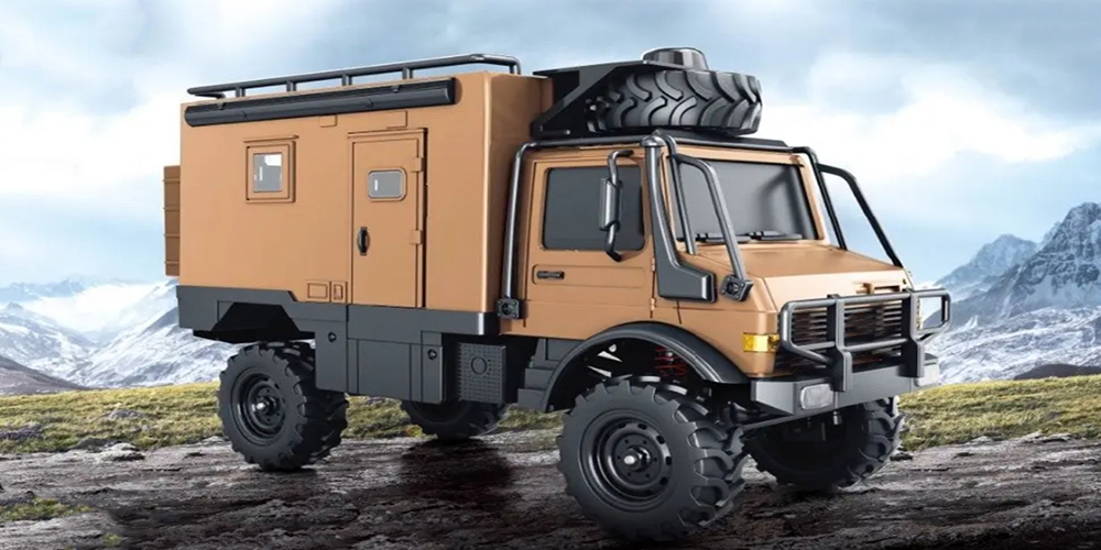 MN MODEL MN333 RC CAR brown