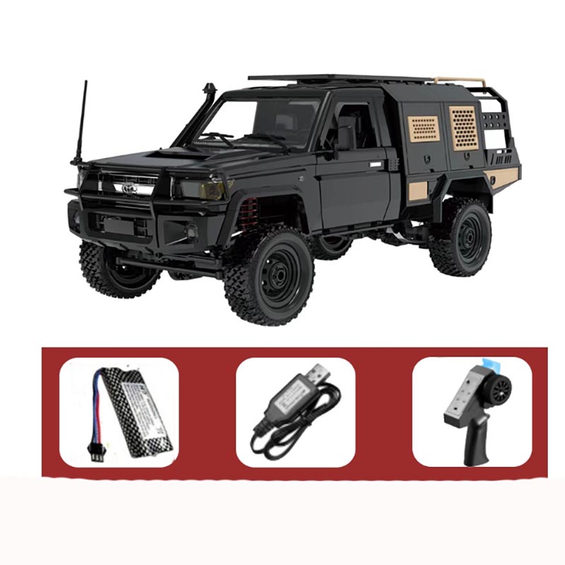 MN MODEL MN82S RC CAR PARTS black